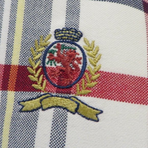 Beautiful TOMMY HILFIGER Casual Shirt - Two Tone - 90's Era - Medium - Picture 9 of 13